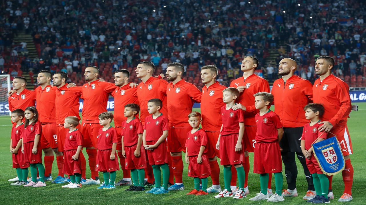 đội hình Serbia
