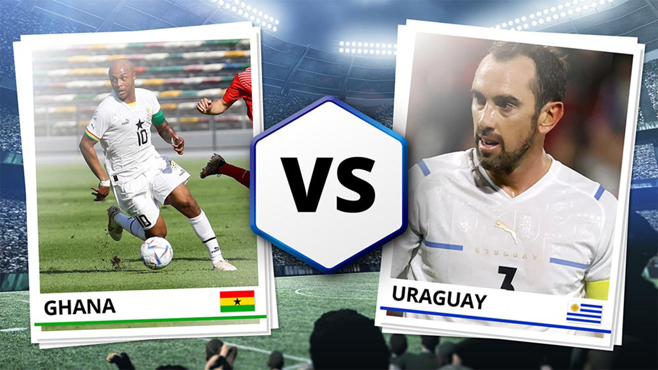 nhận định ghana vs uruguay