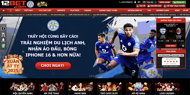 Liên hệ 12Bet là kênh tư vấn cho người chơi